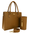 Classic Croc-Textured Tote
