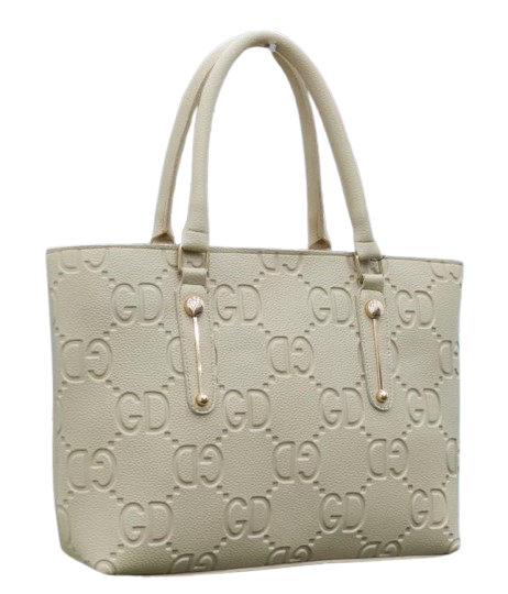 Elegant Beige GD Tote